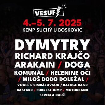 Vesuv Fest - dvoudenní se slevou