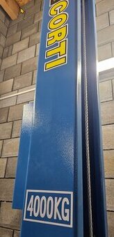 Dvousloupový dílenský zvedák, nosnost 4000KG
