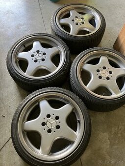 Alu kola Mercedes 8x17 + pneu
