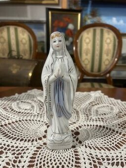 Porcelánová soška Panny Marie - 1