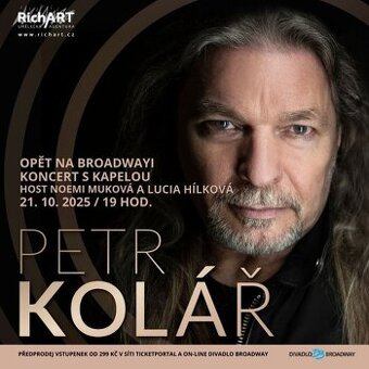 Petr Kolář opět na Broadwayi - 21. října 2025