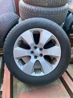 Alu Subaru a zimní pneu 225/60/17