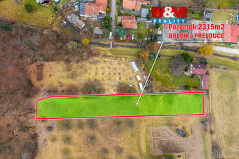 Prodej pozemku k bydlení, 2315 m², Brloh