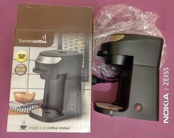 NOVÝ kávovar ExpressCoffee rozbaleno jen na focení