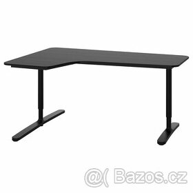 IKEA BEKANT Rohový stůl, levý