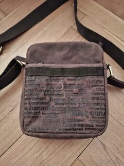 Bruno Banani kožená cross body taška - nová