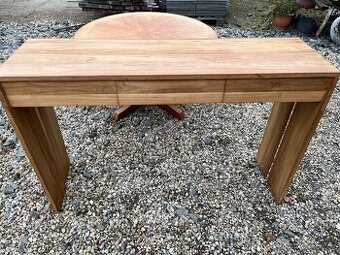 Konzolový / toaletní masivní stolek