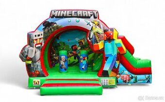 Skákací hrad Minecraft