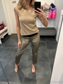 Armani zlaté kalhoty