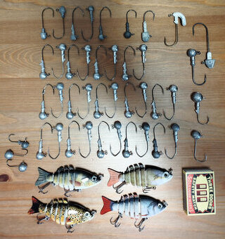 Woblery a jigové hlavy