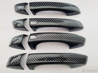 KARBONOVÉ klučky krytky klučiek pre ŠKODA / VOLKSWAGEN