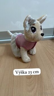 Kabelka a plyšový psík