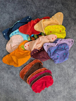 Dětské opakovaně použitelné látkové pleny