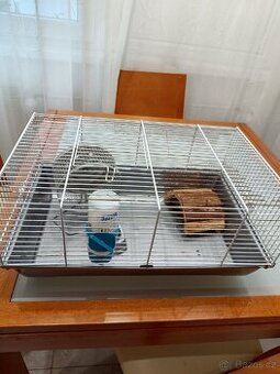 Klec pro křečka s vybavou