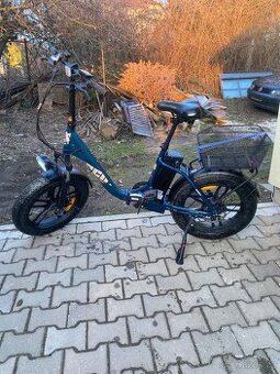 Elektrokolo Fatbike Hecht Compos XL Blue fat ebike