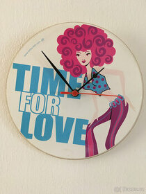 Nástěnné hodiny - Time for Love