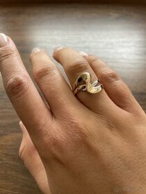 Zlatý dámský prsten - 1