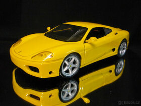 Ferrari 360 Modena žlutá Hot Wheels 1/18