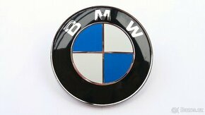 BMW přední i zadní znak modrobílý 82mm - 1
