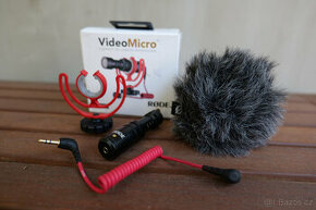 Mikrofon Rode VideoMicro - původní balení, jako nový - 1