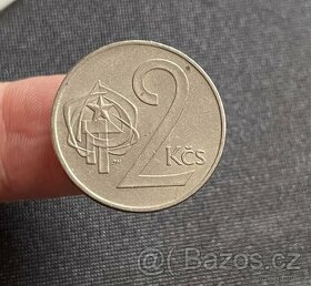 2 koruna československá 1974