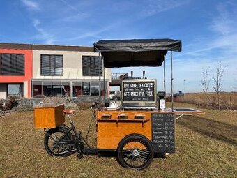 Gastro stánek / Coffee bike – plně vybavený + PRODEJNÍ MÍSTO