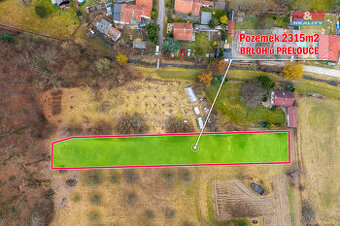 Prodej pozemku k bydlení, 2475 m², Brloh
