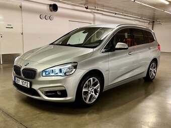 BMW 218d, GRAN TOURER, AT, 7 míst, nez. topení, Luxury