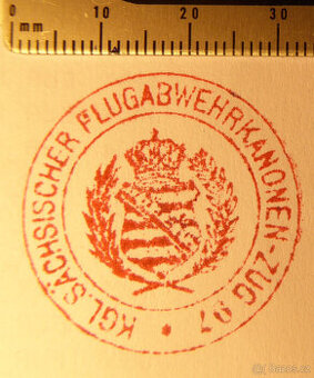 vojenské razítko/pečetítko