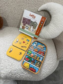 Dřevěná lednička + lotto Little Dutch