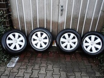 Komplet Zimní Sada Continental +Poklice205/60/16 ET 46 5X112