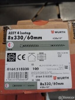 Šroub pro střešní konstrukce Wurth ASSY® 4