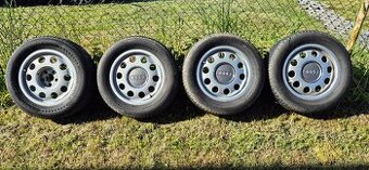 Alu kola Audi A3 5x100 6x15 ET38 195/65r15 letní Nokian ILIN