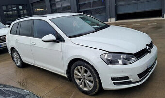 Vůz na náhradní díly VW Golf 7 kombi 2015 CLHA QRK LC9A