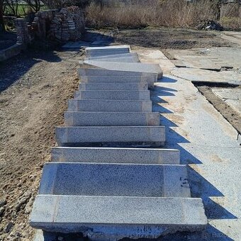 Betonové broušené schody - 1