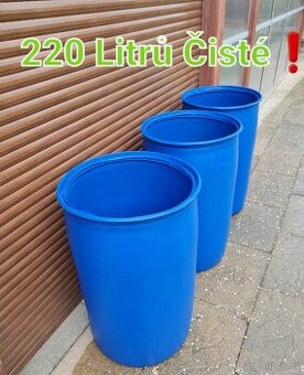 Plastové sudy 220L