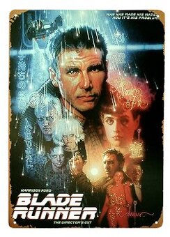Blade Runner: kovová cedule - 1