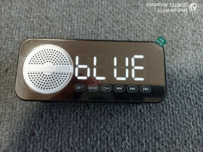 Nabízím bluetooth reproduktor s hodinami, FM rádiem, microSD
