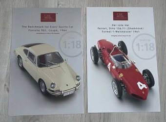 Katalógové listy CMC Porsche a Ferrari 1:18