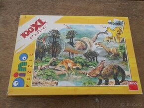 Dino puzzle 100 dílků