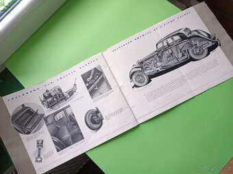 Nabídkový prospekt JAGUAR SS zástupce Klika Praha