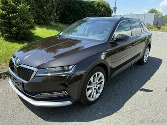 Škoda Superb Scout 4x4 2.0 TDi 140kw m.ř.2021 WEBAST matrixO