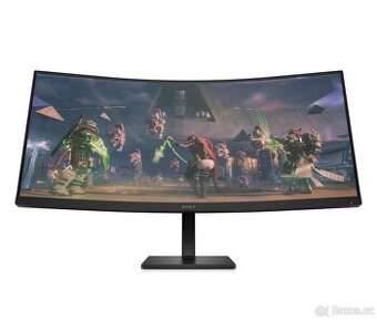 HP OMEN 34c 34" WQHD VA 165Hz 1500R HDR HDMI DP repro pivot