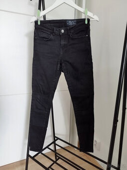 Černé slim džíny Noisy May skinny vel 28/32