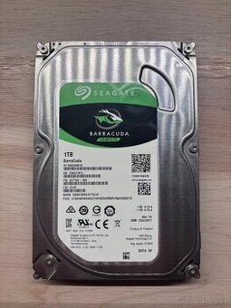 HDD Seagate 1TB SATA III – funkční, vymazany