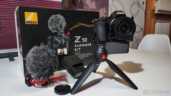 ZAMLUVENO-PRODÁM FOTOAPARÁT NIKON Z 50 VLOGGER KIT
