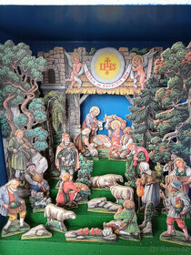 Vyřezávaný betlém Jiřího Knapovského