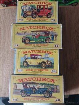 Matchbox yesteryear CADLLAC,FLYABOUT,LANDAULET,SIMPLEX
