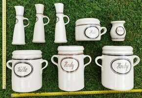 chalupářská keramika - houby,ocet,olej,med,sádlo,hřebíček