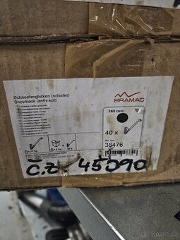 Střešní protisněhový hák Bramac Art.No. 38476 antracit